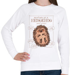 printfashion Süni anatómia - Női pulóver - Fehér (13608220)