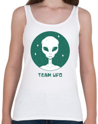 printfashion Team UFO - Női atléta - Fehér (7334649)