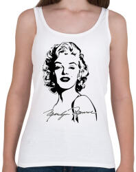 printfashion merilyn monroe - Női atléta - Fehér (4179001)