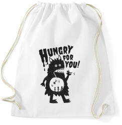 printfashion Ördög - rád éhezem - Sportzsák, Tornazsák - Fehér (5529887)