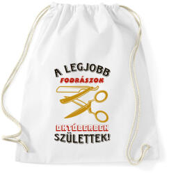 printfashion Fodrász szülinap október színes - Sportzsák, Tornazsák - Fehér (5491494)