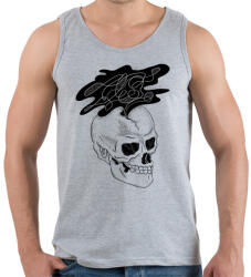 printfashion Overthink - Férfi atléta - Sport szürke (15830926)