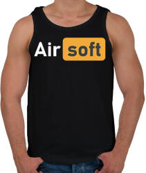 printfashion Airsoft - Férfi atléta - Fekete (15529837)