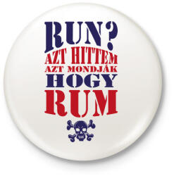 printfashion Azt hittem rum - Kitűző, hűtőmágnes - Fehér (4112720)