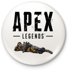 printfashion Mirage Apex legends - Kitűző, hűtőmágnes - Fehér (3088106)
