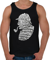 printfashion Holmes - Férfi atléta - Fekete (161083)