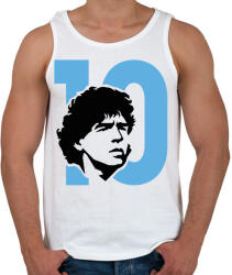 printfashion Diego 10 - Férfi atléta - Fehér (14563705)