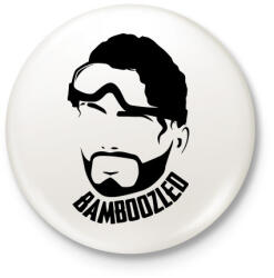 printfashion Bamboozled Apex - Kitűző, hűtőmágnes - Fehér (3083328)