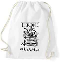 printfashion Throne of Games - Sportzsák, Tornazsák - Fehér (777219)