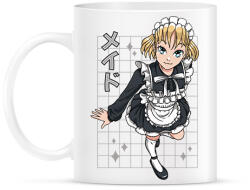 printfashion Animés csaj - Bögre - Fehér (13498790)