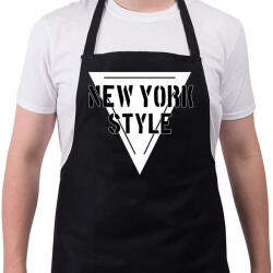 printfashion NEW YORK STYLE - Kötény - Fekete (4938145)
