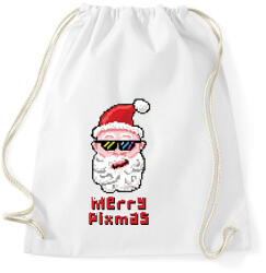 printfashion Merry Pixmas Karácsonyi ajándék - Sportzsák, Tornazsák - Fehér (10900219)
