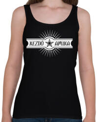 printfashion kezdo-apuka-white - Női atléta - Fekete (560158)