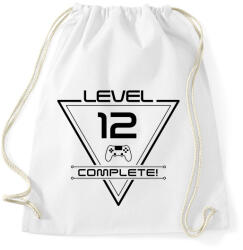 printfashion level-complete-12-black - Sportzsák, Tornazsák - Fehér (1076559)