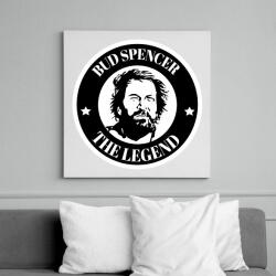 printfashion Bud spencer the legend - Vászonkép - Fehér (6632631)