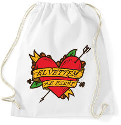 printfashion Elvettem az eszét - Sportzsák, Tornazsák - Fehér (2181983)