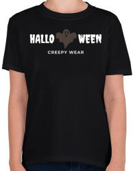 printfashion CREEPY WEAR - Gyerek póló - Fekete (9471991)