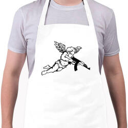 printfashion Őrangyal - Kötény - Fehér (4911676)