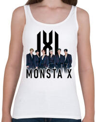 printfashion MONSTA X - Női atléta - Fehér (16591226)