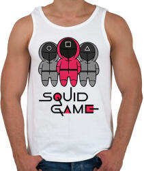 printfashion Squid Game - Nyerd meg az életed - Férfi atléta - Fehér (5763349)