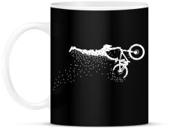 printfashion stunt biker - Bögre - Fekete (1637545)