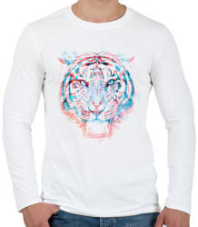 printfashion Hidden information - Férfi hosszú ujjú póló - Fehér (223294)