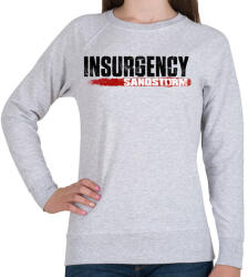 printfashion Insurgency - Sandstorm - Női pulóver - Sport szürke (2502046)