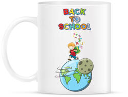 printfashion Back to school - Bögre - Fehér (14181703)