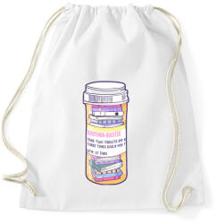 printfashion Könyv gyógyszer - Sportzsák, Tornazsák - Fehér (15704505)