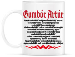 printfashion Gombóc Artúr és a világ összes csokoládéja - Bögre - Fehér (16606873)
