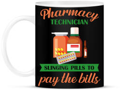 printfashion Pharmacy technician - Bögre - Fekete (7299593)
