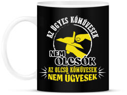 printfashion Az ügyes kőműves - Bögre - Fekete (10290875)