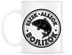 printfashion EszekAlszokBojlizok-02 - Bögre - Fehér (5253270)