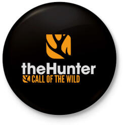 printfashion the Hunter - Call of the wild - Kitűző, hűtőmágnes - Fekete (15801370)