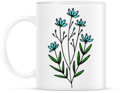 printfashion virág-005 - Bögre - Fehér (2324164)