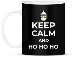 printfashion HO HO HO - Bögre - Fekete (9550408)