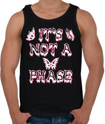 printfashion It's not a phase - Férfi atléta - Fekete (12226391)