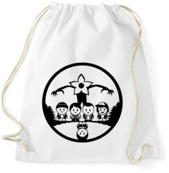 printfashion Stranger Things - Sportzsák, Tornazsák - Fehér (3730489)