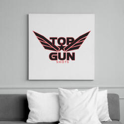 printfashion TOP GUN - Vászonkép - Fehér (6630678)