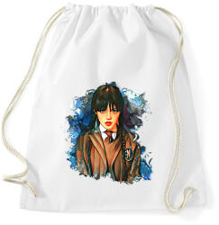printfashion Wednesday Addams Family - Sportzsák, Tornazsák - Fehér (11555326)