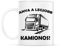 printfashion Anya a legjobb kamionos - Bögre - Fehér (5032533)