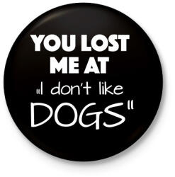 printfashion Elvesztettél - Kitűző, hűtőmágnes - Fekete (3094969)