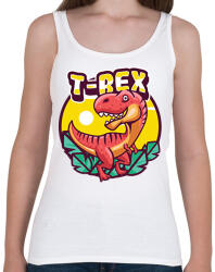 printfashion dino - Női atléta - Fehér (15321227)