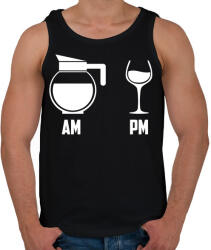 printfashion Reggel - Este Fekete - Férfi atléta - Fekete (961516)