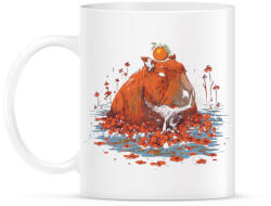 printfashion Capybara - Bögre - Fehér (13589134)