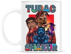 printfashion Tupac - Bögre - Fehér (15051145)