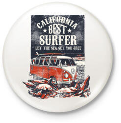 printfashion A tenger felszabadít - Kitűző, hűtőmágnes - Fehér (3074239)