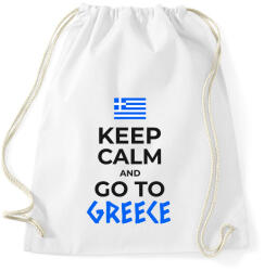 printfashion UTAZZ GÖRÖGORSZÁGBA - Sportzsák, Tornazsák - Fehér (11601744)