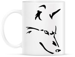 printfashion Farkas - Bögre - Fehér (5037109)