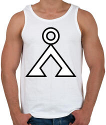 printfashion Tauri - Férfi atléta - Fehér (490846)